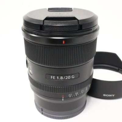 Fast Neu Sony SEL20F18G Fe 20mm F/1.8 G Weitwinkel Objektiv Für E-Mount #20014