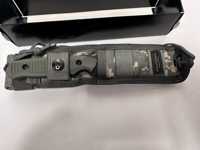 VINTAGE Benchmade CAMO Nimravus 140SBK-ADC Fixed Blade Knife