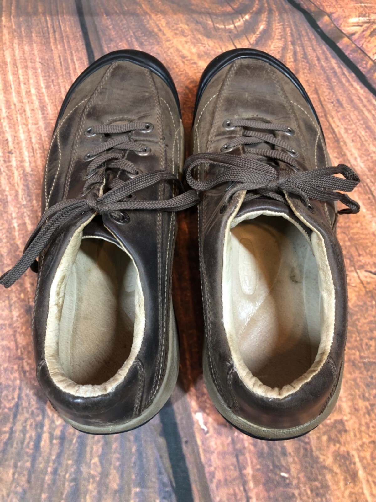 Keen Toyah Scarpe Oxford da Escursionismo in Pelle Marrone 1007732 Donna 8 5 39 (w5d)