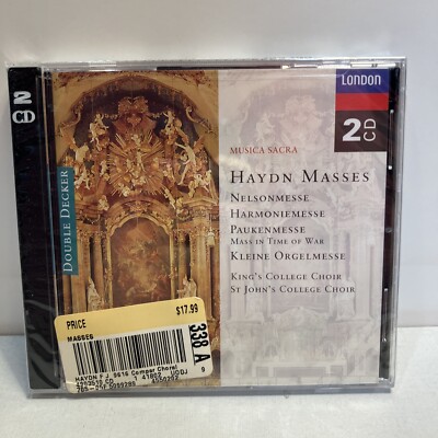 Musica Sacra Haydn Masses CD Sealed
