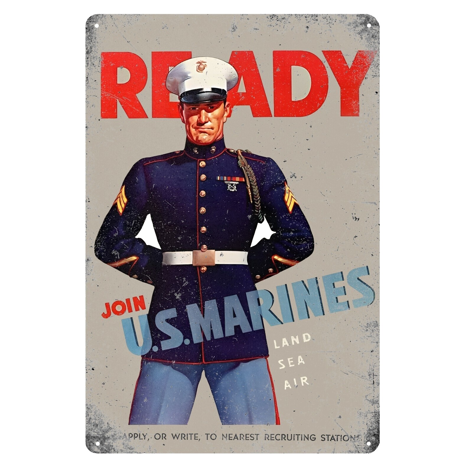 Usmc Recruiting Poster | eBay