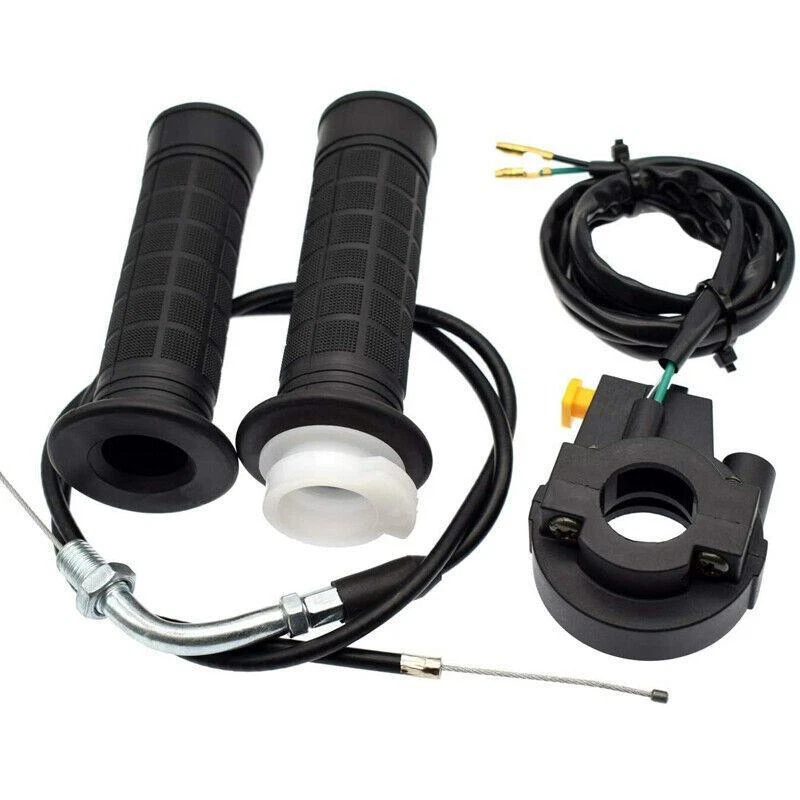 Motorized sales bicycle throttle