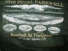 Sudadera Verde Mediana NUEVA SIN ETIQUETAS DETROIT TIGER TIGER STADIUM Final Farewell