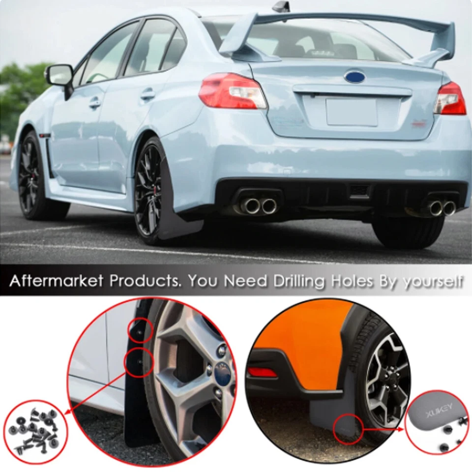 Guardabarros flexibles 4* para camioneta para Jeep Wrangler Foto 4 de 4