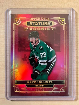 2022-23 Stature Hockey Rookie Red #113 Matej Blumel - Dallas Stars /75 - Bild 1 von 2