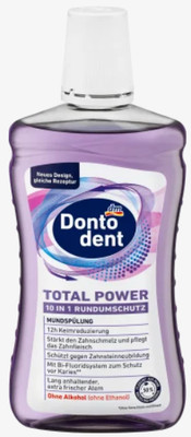 Dontodent Total Power Mundspülung 500 ml - Effektive Reinigung und Frische aus D