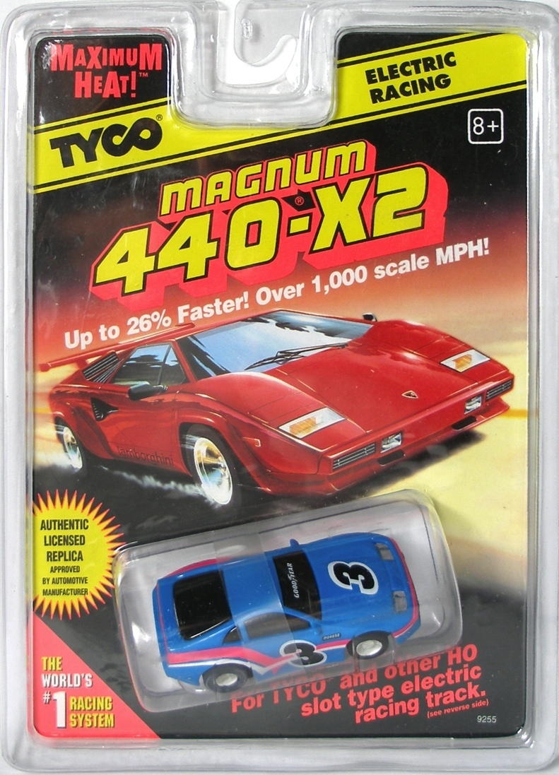 1996 TYCO 440-X2 NISSAN 300 ZX Slot Car RARE #3 9255