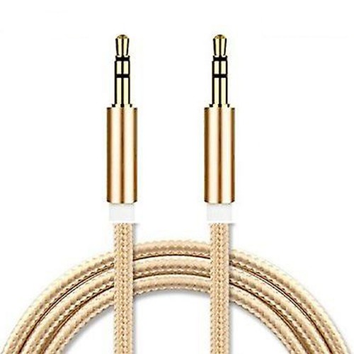 Cable auxiliar de 3,5 mm conector cable de audio macho a macho 3,5 mm auxiliar para plomo estéreo de automóvil - Imagen 9 de 22