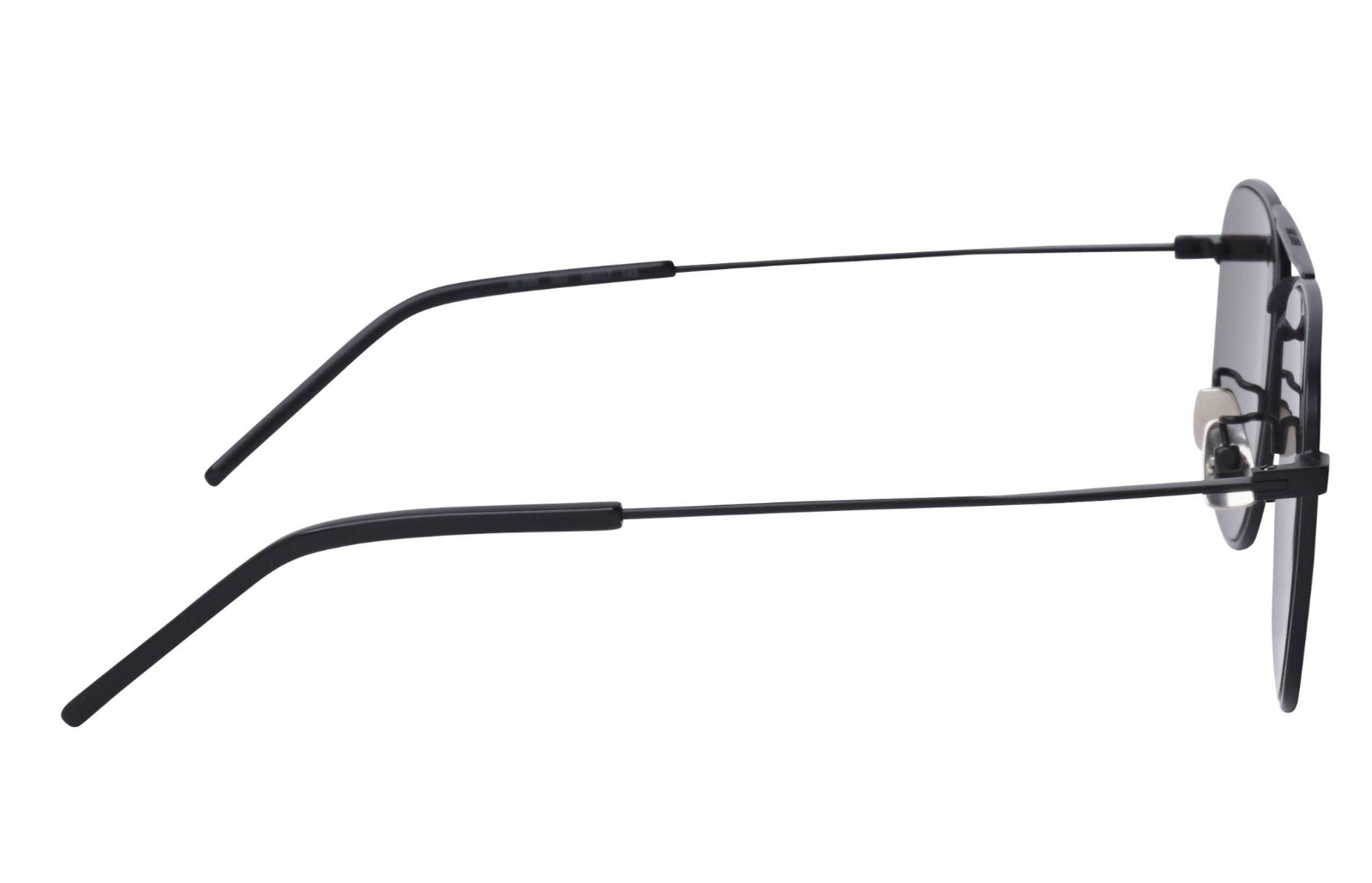 Occhiali da sole aviatore SAINT LAURENT SL309 002 56mm neri quadrati Italia nuovi