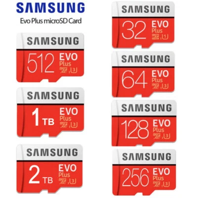 SAMSUNG 32GB 2TB EVO Plus Micro SD Karte Class10 SDXC Speicherkarte TF Karte Memory Card