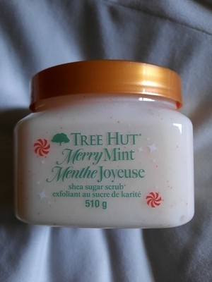 Tree Hut Shea Sugar Scrub Merry Mint Full Size NEW