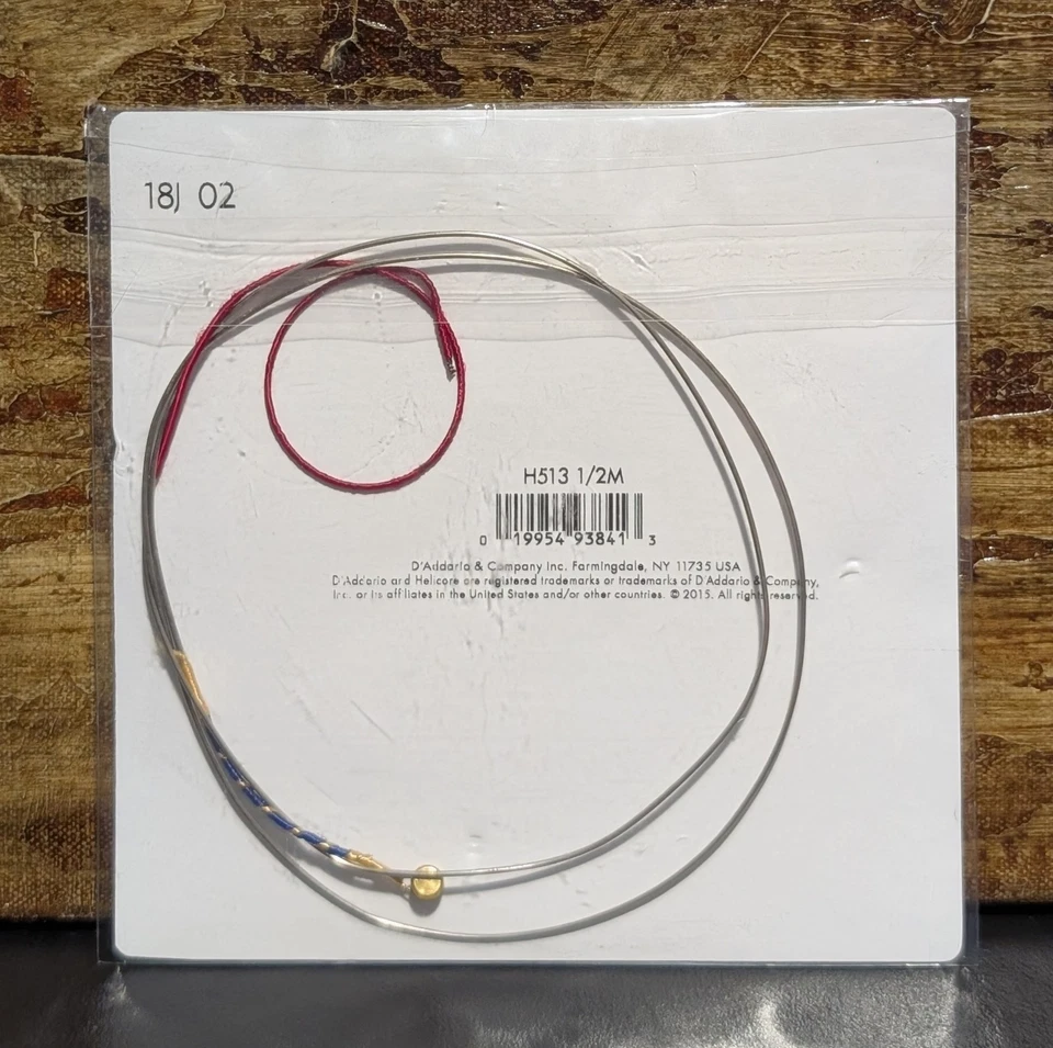 D'Addario Helicore Cello Single G String 1/2 Scale H513 1/2M Medium Tension NEW - Image 2 of 4