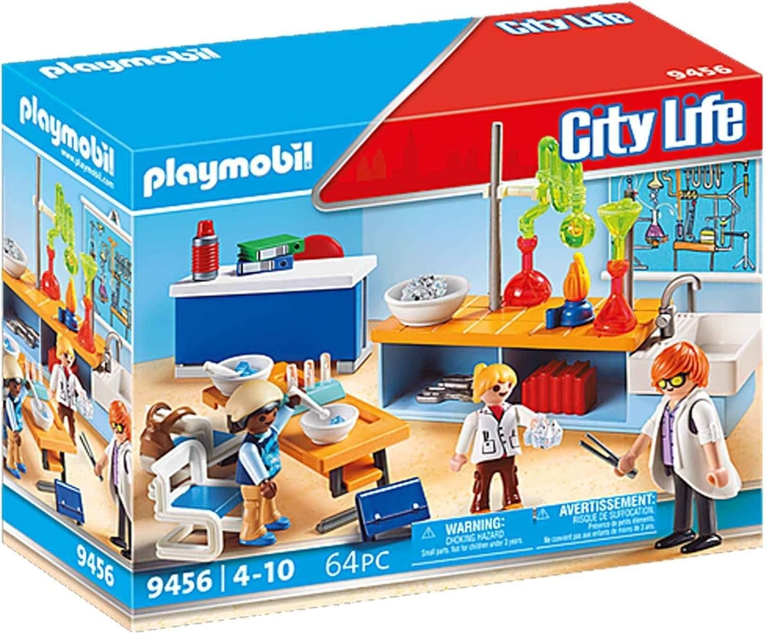 Playmobil City Life Chemistry Class 9456 BRAND NEW