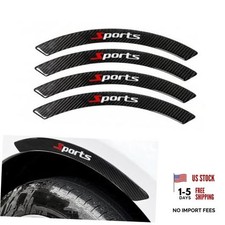 Car Fender Protector Strips, Anti-scratch Waterproof Fender 4 PCS Black