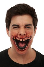 Brand New Evil Grin Scary Mortal Kombat Baraka Mileena Inspired Prosthetic