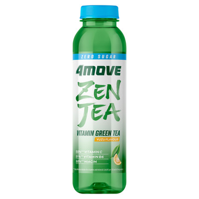 5901861005317 4Move Zero Sugar Zen Tea Napój herbaciany niegazowany o smaku yuzu