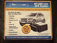 MasTrack MT-OBD Live GPS Tracker Device for Car Vehicle