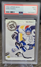 92-93 Upper Deck Saku Koivu Rookie RC PSA 7 MONTREAL CANADIENS (BETTER THAN A 7)