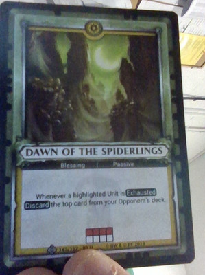 Warhammer Age Of Sigmar Champions Savagery TCG: Dawn Of The Spiderlings
