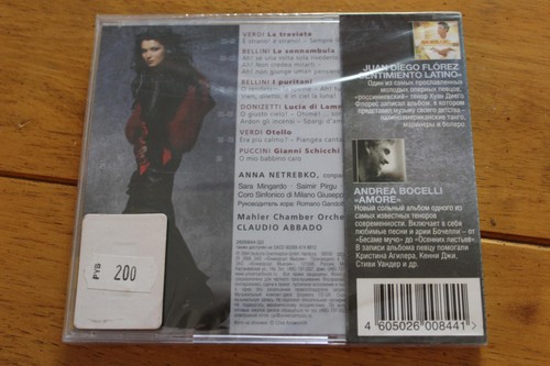 Anna Netrebko CD Sempre Libera Mahler Chamber Orchestra Abbado Opera Classical - Picture 2 of 2