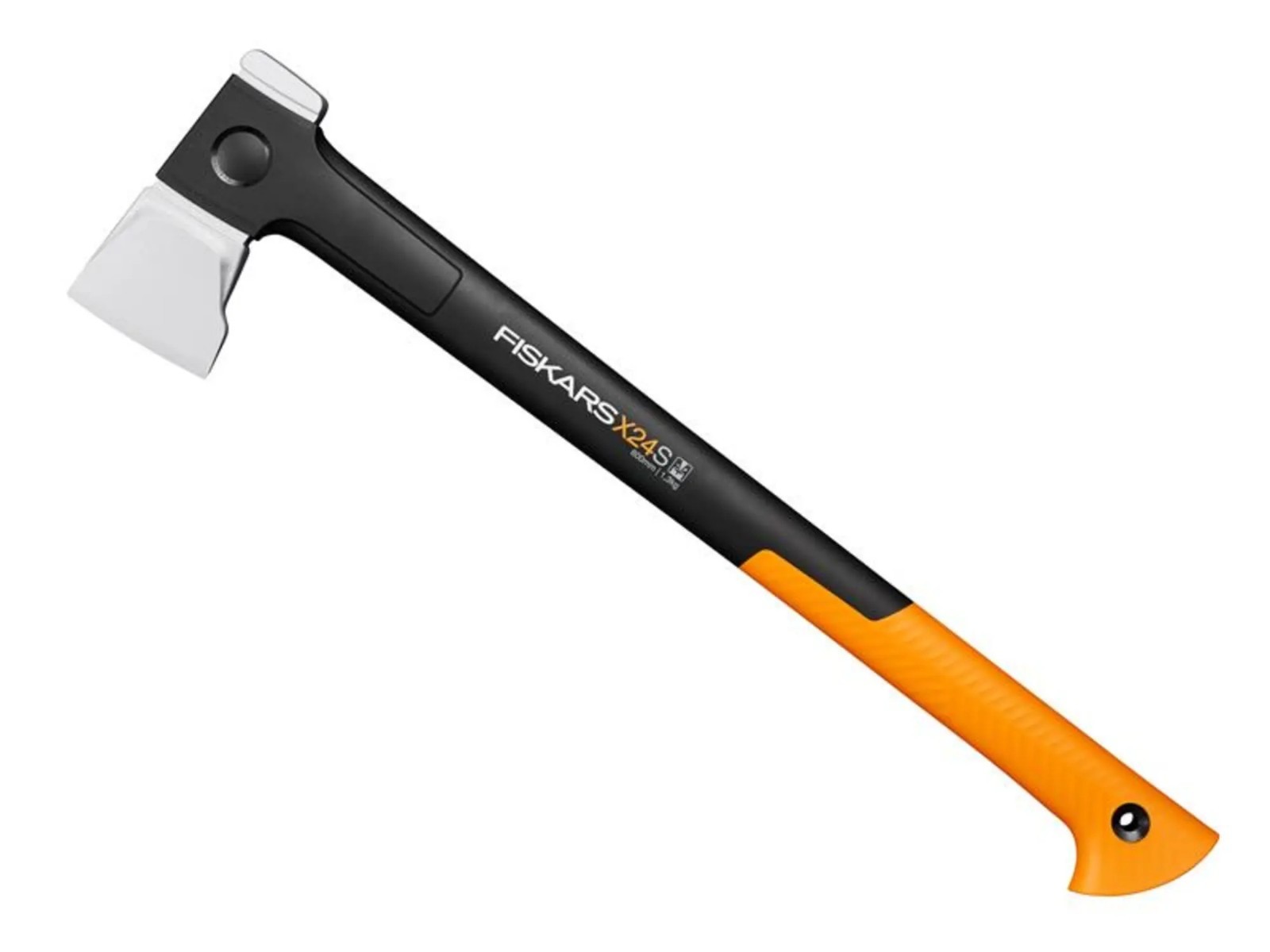 FISKARS X24 600mm Log Splitting Axe Forged Steel Blade Wood Cutter