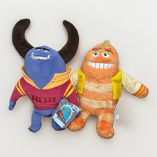 Disney Store Pixar Monsters University Plush Lot of 2 Johnny George Sanderson M