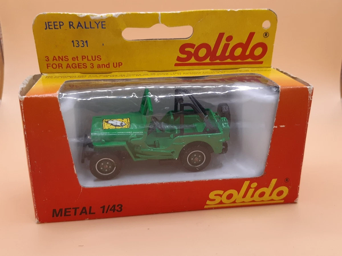 Set Militaire FJ France : Jeep Gevarm Avec Remorques électrogène Et Ravitaillement - Vintage