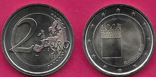 SLOVENIA 2 EURO 2019 UNC 1 YEAR TYPE,100th ANNIVERSARY OF THE ESTABLISHMENT OF T