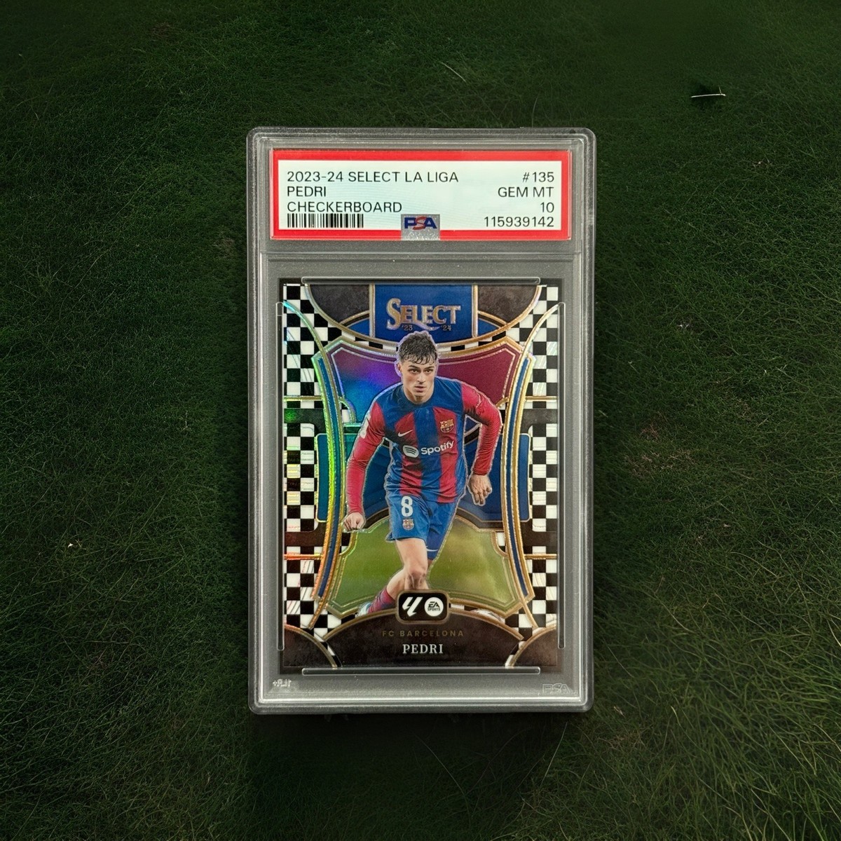 2023-24 Panini Select La Liga Barcelona Pedri Mezzanine