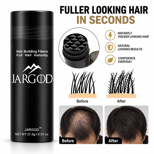 Keratin Hair Building Fibers Thinning Hair Loss Concealer Fuller Coverage 27.5g - Picture 2 of 26