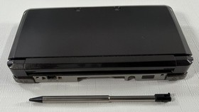 Nintendo 3DS Cosmo Black Console System w/ Charger, Tested! US Model