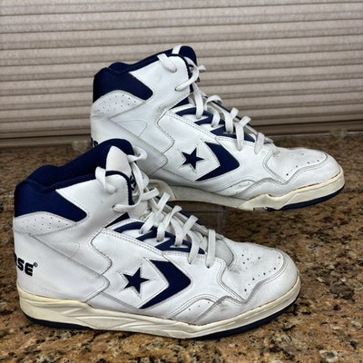 VTG 80s Converse Official Shoe of NBA Basketball High Top Sneakers