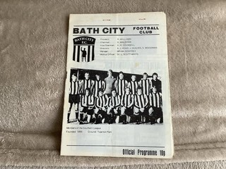 Bath City V Wimbledon. 13th Nov 76 Southern League.. Dons Last Non League Season