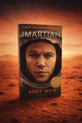 The Martian Andy Weir PB Movie Tie-In SciFi Survival Mars VG