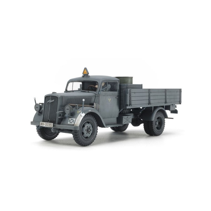 Maquette camion militaire allemand 3 tonnes Tamiya 32585 pour créer un décor miniature 1/48