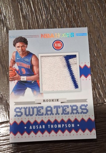 Ausar Thompson #RSW-AST 2023 Panini Hoops Rookie Sweaters card