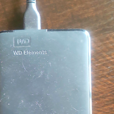 Western Digital WD Elements 4TB External HDD, Black, USB Micro USB