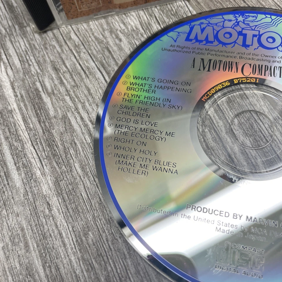 MARVIN GAYE - "what's Going On" Motown A Motown Compact Classic - CD VG - Image 3 of 4