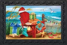 Briarwood Lane Beachy Christmas Doormat
