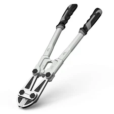 14 In Industrial Bolt Cutter - Chromium Molybdenum Steel, Lightweight & Porta...