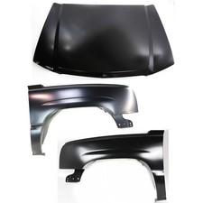 Hood And Fender Kit For 2003-2006 Chevrolet Silverado 1500 Front Us Built Models