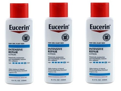 BL Eucerin Lotion Intensive Repair 8.4oz X 3 Packs