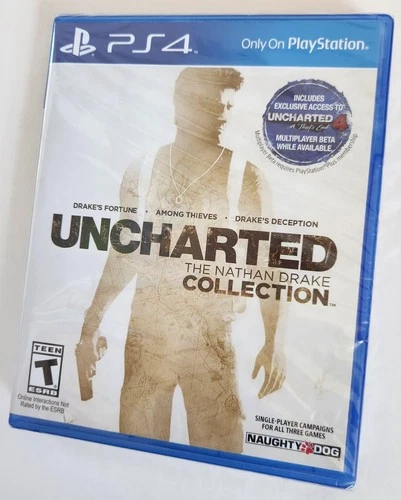 Uncharted Collection (PS4) US Release *BRAND NEW - FACTORY SEALED*