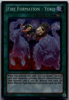 Fire Formation - Yoko Super Rare Judgment of the Light JOTL-EN065 LP