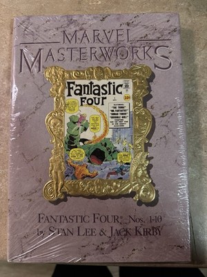 Marvel Masterworks Fantastic Four 1-10 Hardcover Stan Lee Jack Kirby