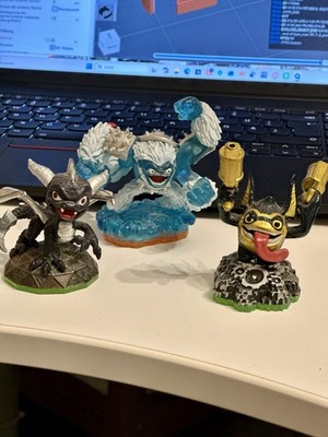 Skylander Figuren Set Trigger-Happy Legendary Giants  Spyro, Freeze Blade