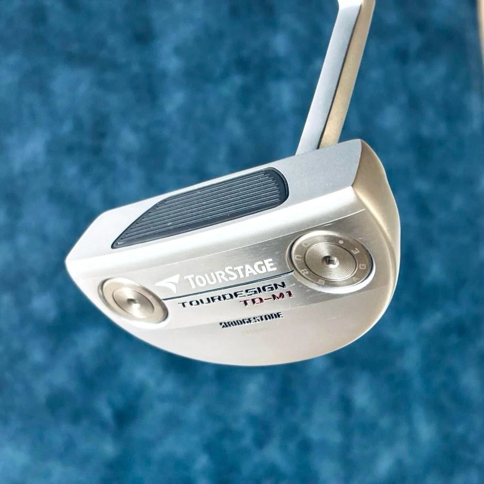 Bridgestone Tour Stage TD-M1 Long Slant Neck Putter Used by Yuta Ikeda - Image 2 of 4