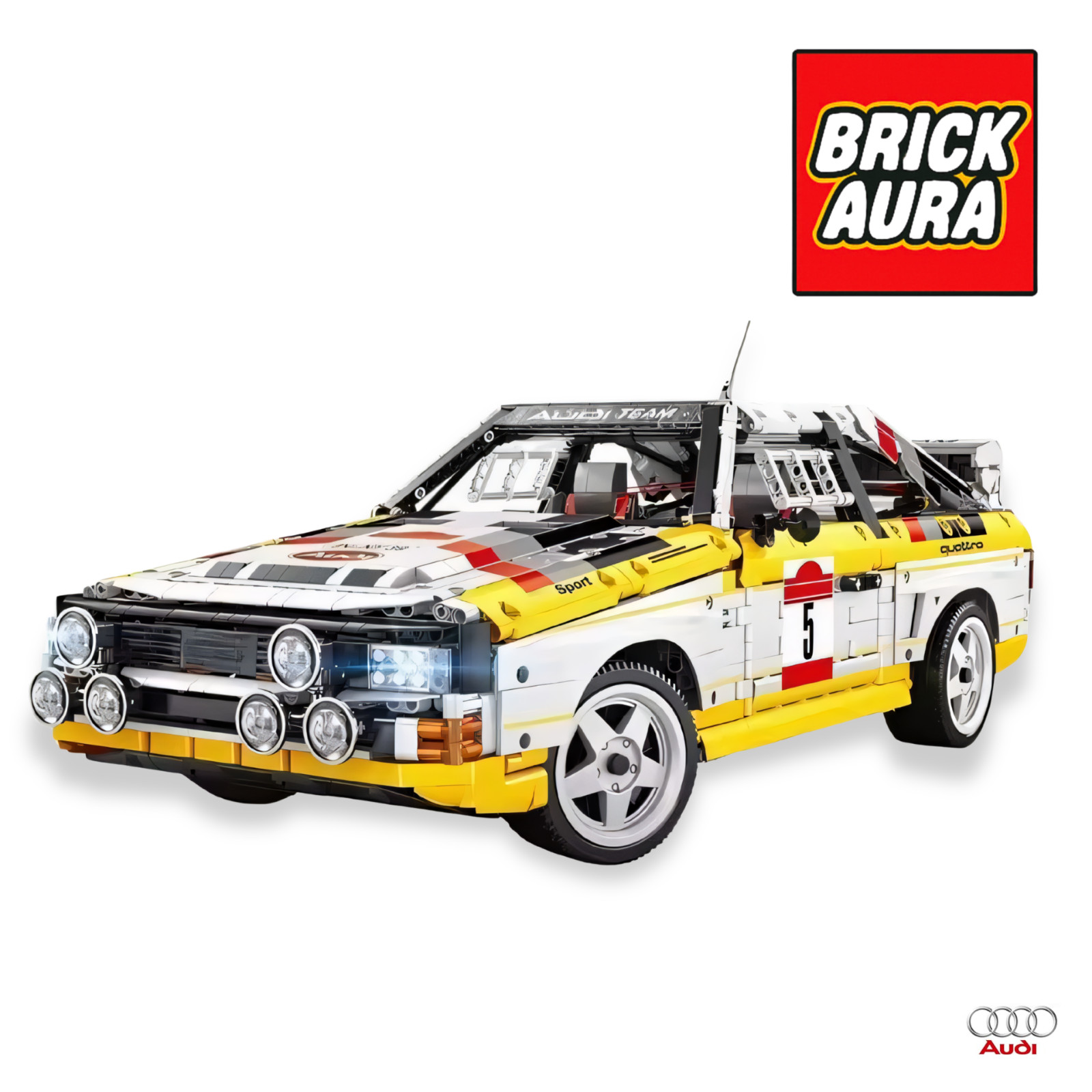 Audi Quattro S1 WRC 1984 cadeau idéal de collection pour adulte passionné de voiture de sport