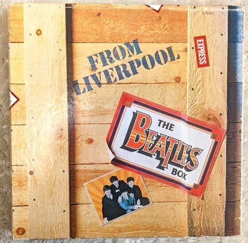 The Beatles From Liverpool 8LP Box Japan w/Poster Booklet Vinyl EX