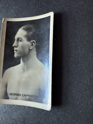 1922-23 The Champion Sporting Champions Georges Carpentier #1 VG - Picture 3 of 6